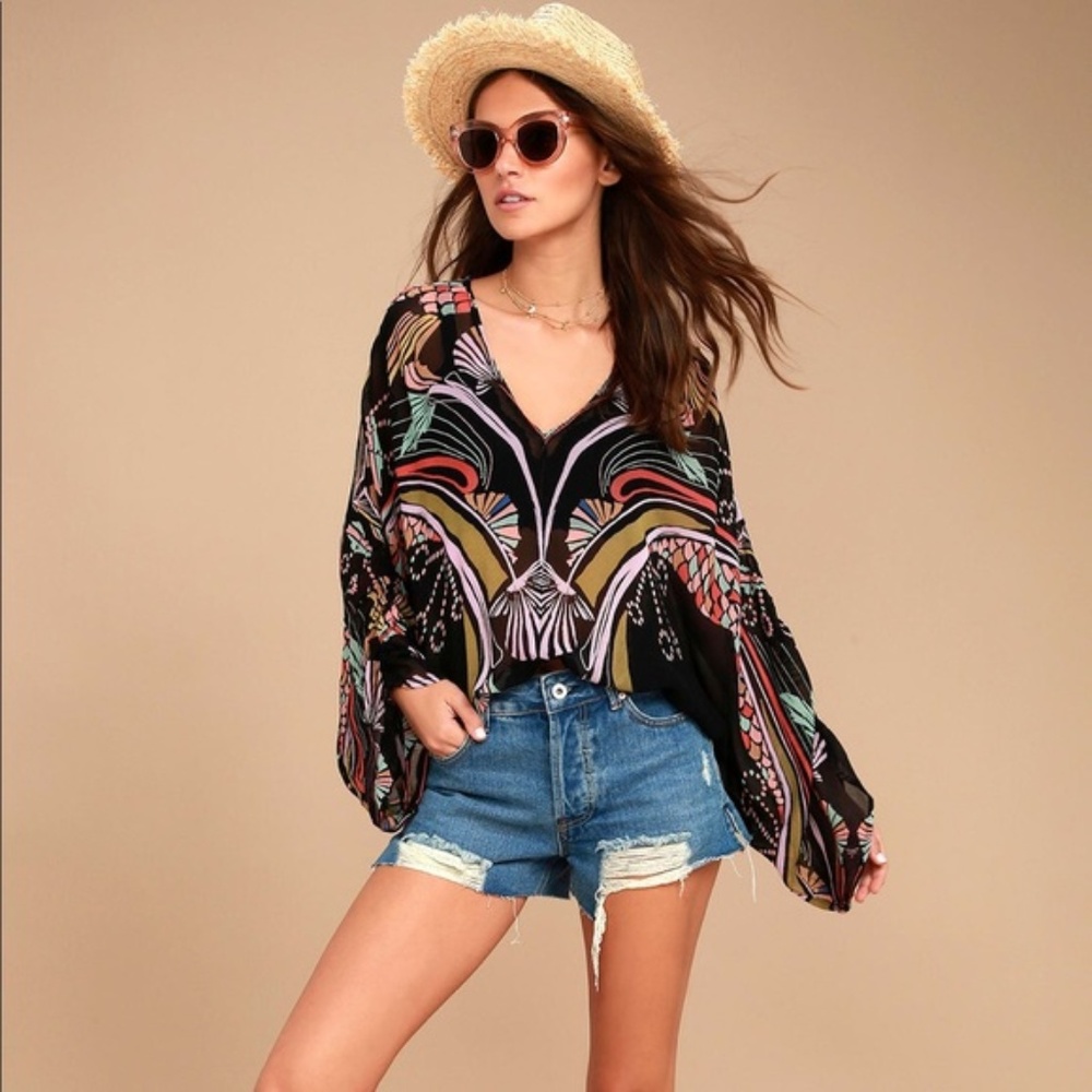 ISO Free People Beneath the Sea BLACK L